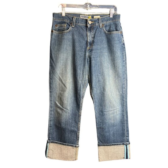 Old Navy Low Waist Stretch Blue Jeans Size 8 - Picture 5 of 5